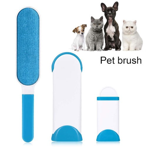 Fur Lint Remover Brush With Self-Cleaning Base All in 1