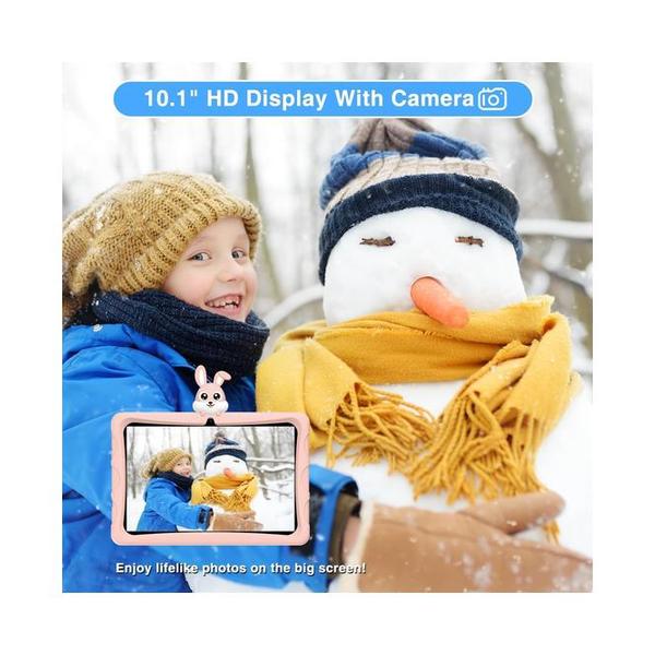 DOOGEE U9 Kid Tablet 10.1 inch HD Kids Tablet, 7GB+64GB/TF 1TB Quad Core, Android 13 Tablet for Kids 3-7 with 5060mAh |WiFi-6 |BT 5.0| Dual Camera |OTG| Widevine L1 + 1 Year Warranty