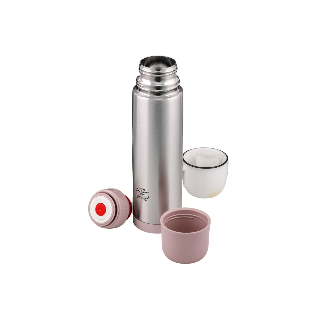 Double Layer Stainless Steel Pink Thermos 750ML 24 Hours (Cold) 12 Hours (Hot) Lebanon"
