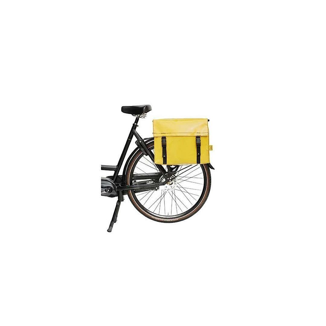 DOUBLE PANNIER BICYCLE BAG POLYESTER 35 LITERS