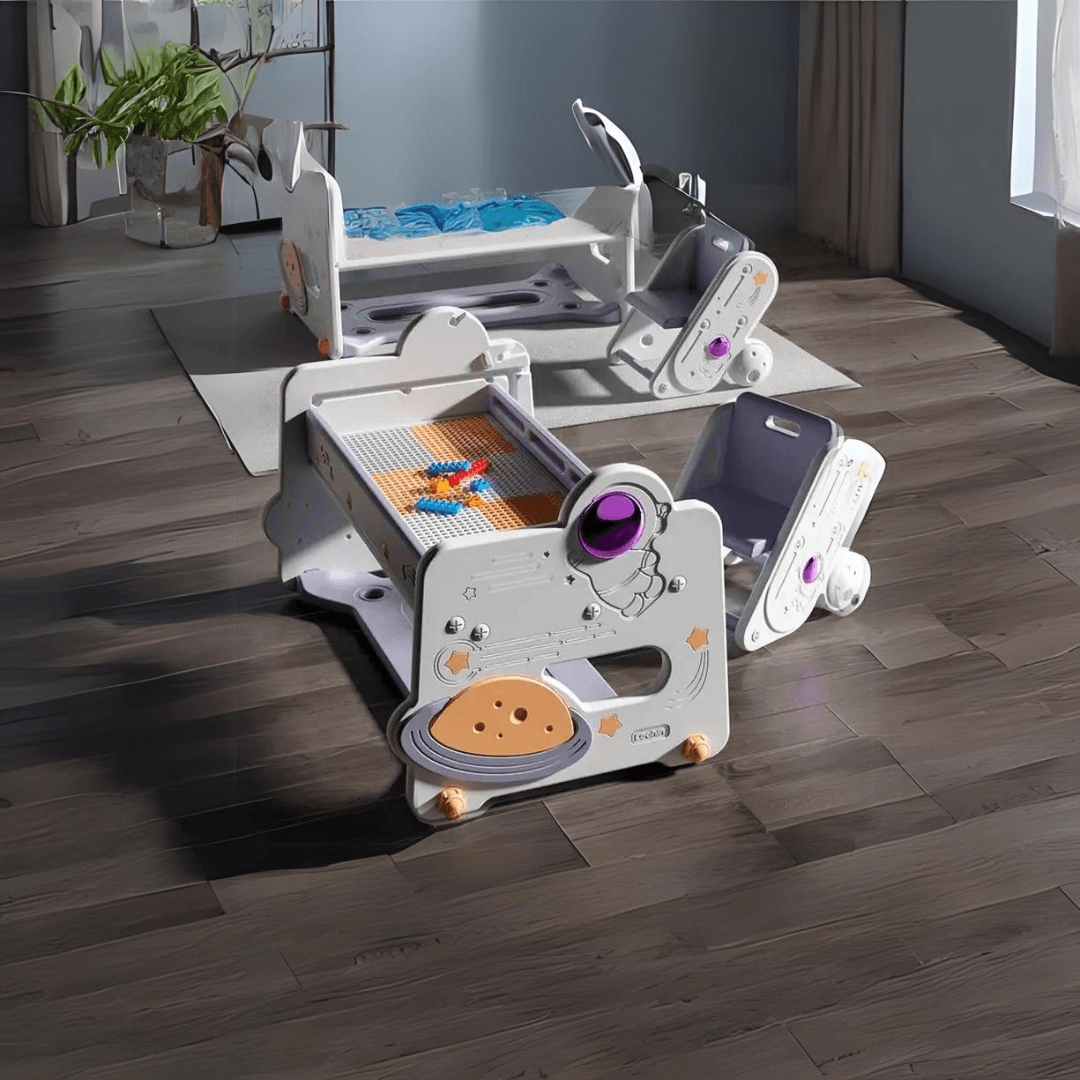 Double Seat Large Capacity Kids Desk
