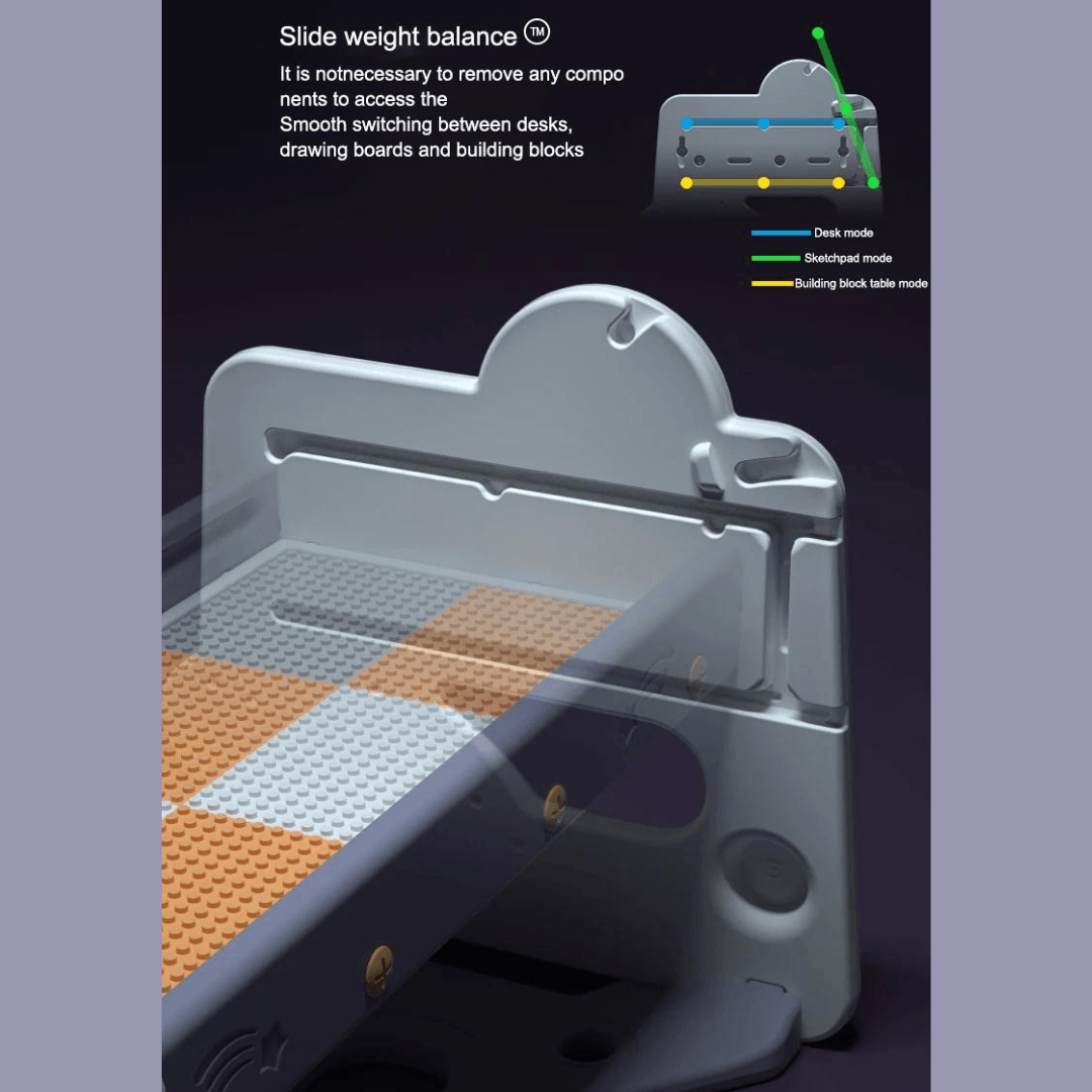 Double Seat Large Capacity Kids Desk