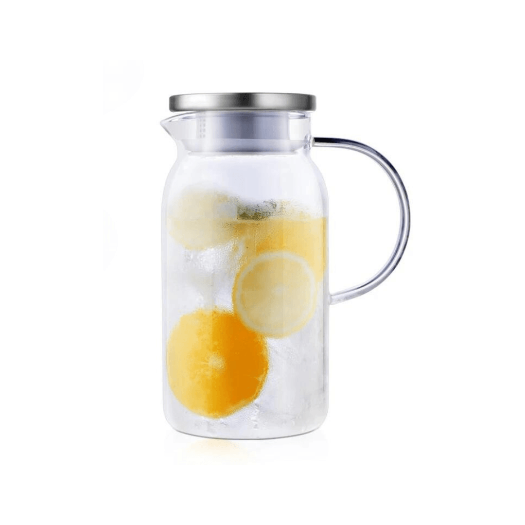 Double Wall Glass Borosilicate Jug 1.4L