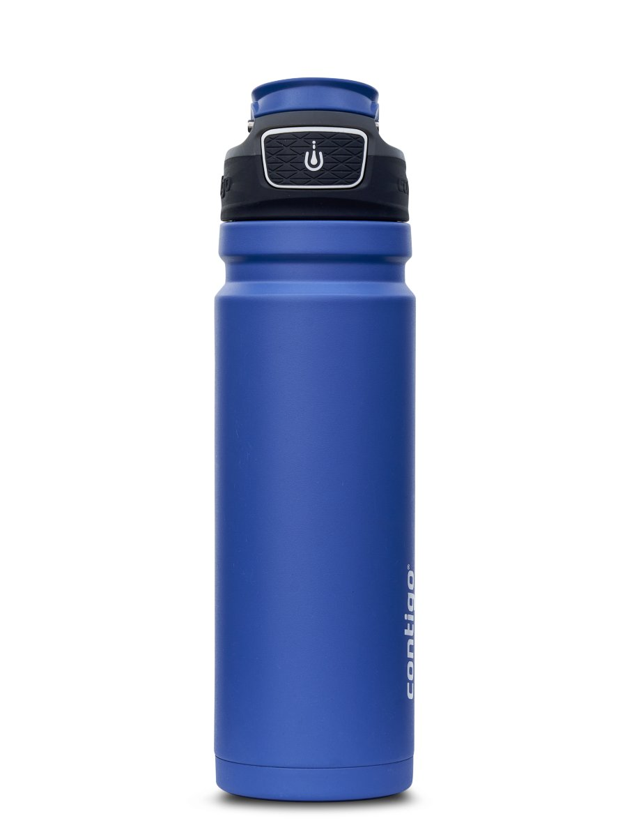 Contigo Free Flow AUTOSEAL™ Vacuum-Insulated Water Bottle, 700 ml (Blue Corn)
