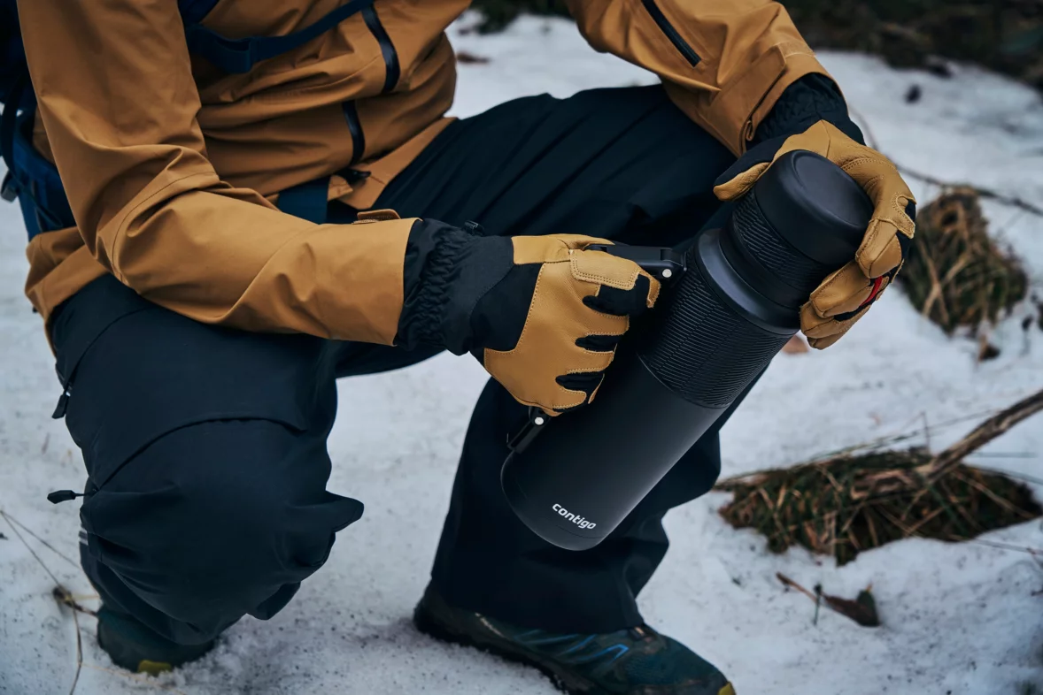 Contigo Thermal Bottle THERMALOCK™, 1.2L ( Matt Black)