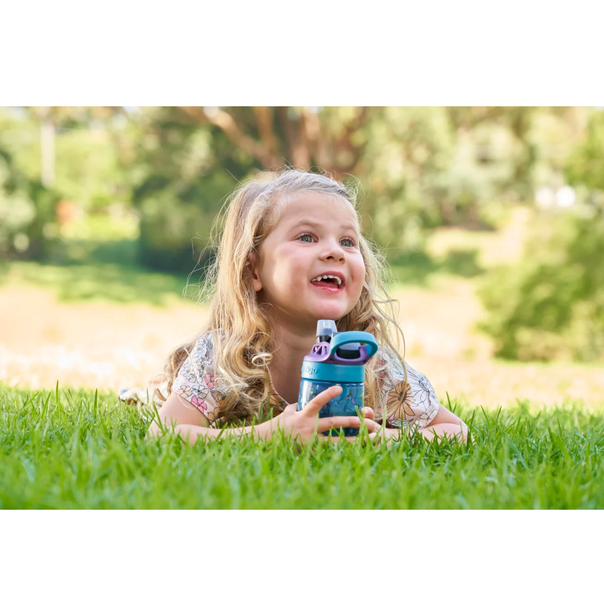 Contigo Easy Clean AUTOSPOUT™ Kids Water Bottle, 420 ml (Unicorn)