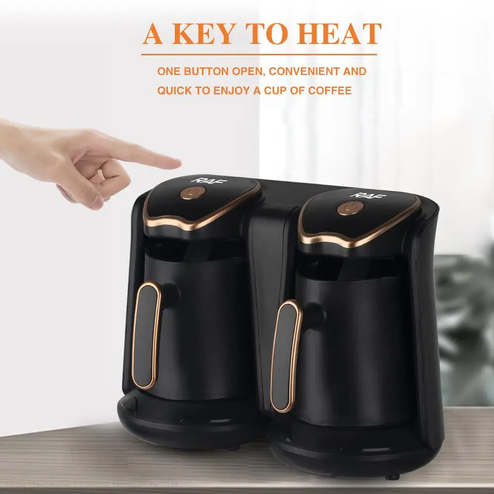 RAF Electric Maker Double Cup Turkish Coffee Machine R109  0.5L
