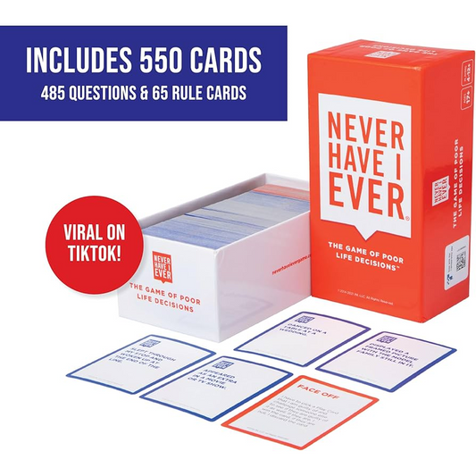 Never Have I Ever | Hilarious Family Card Game with Fun Questions & Crazy Stories Great for Game Nights & Parties