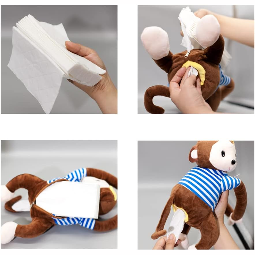 Monkey Tissue Holder for Car