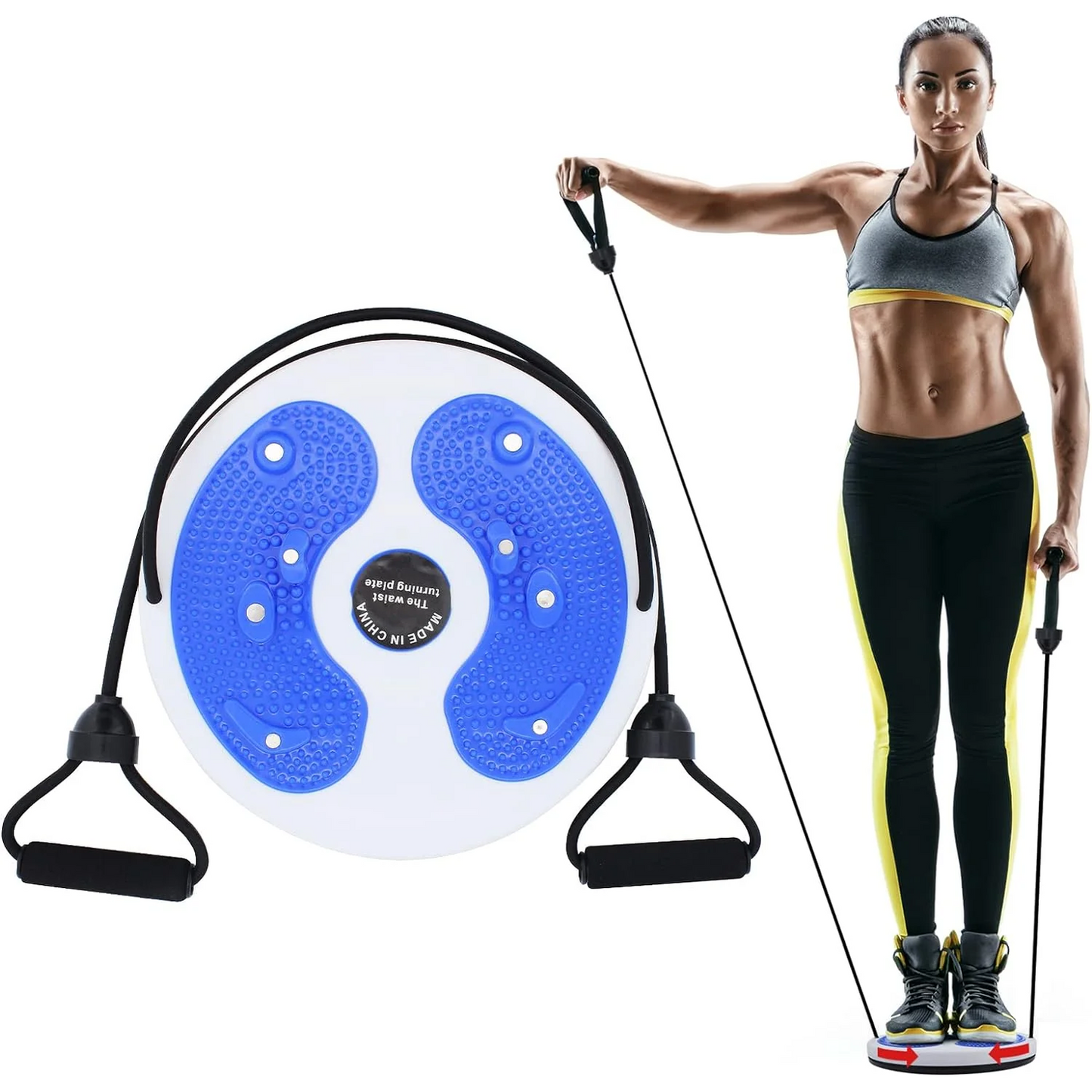 Waist Twisting Disc With Handles