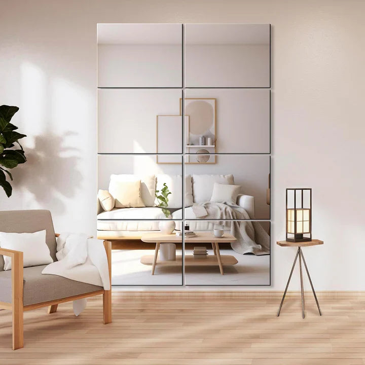 Acrylic Mirrors Self Adhesive Non Glass Mirror 30*40 cm