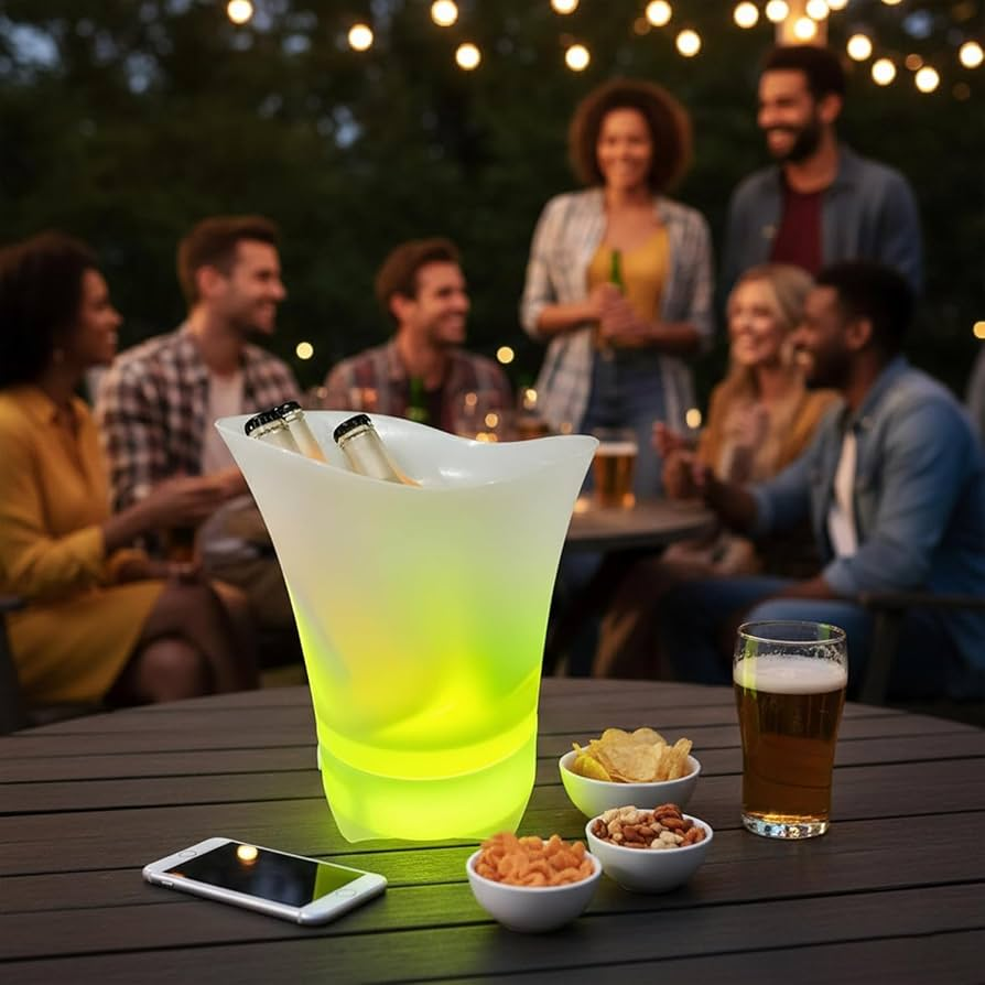 Bluetooth Speaker LED Ice Bucket 7-L