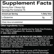 Rule 1 Pure Glutamine - 400 g