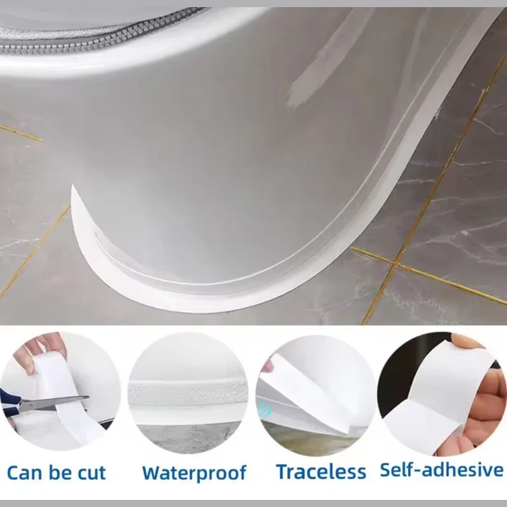 Bath Sealing Tape Waterproof Caulk Strip 3.2m