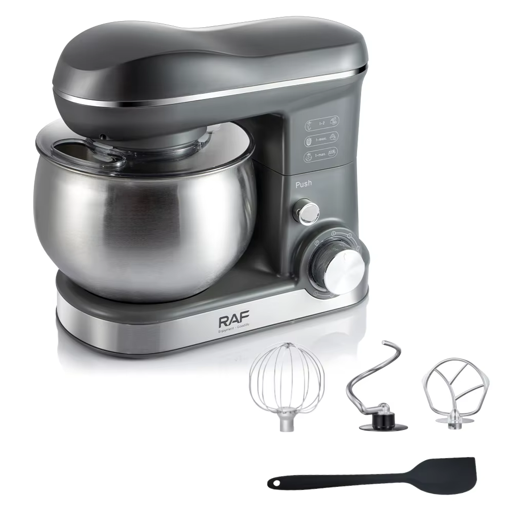 RAF 3 in 1 Stand Mixer 1800w 6L Cake Bread Dough Mixer R6617