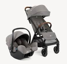 Joie - Pact Pro Stroller - Travel System - Gemm Car Seat - Pebble
