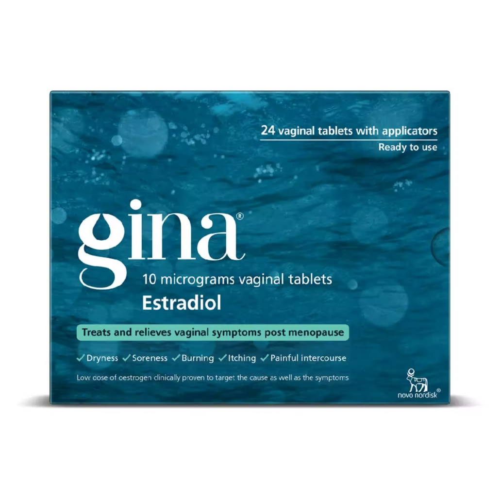 Gina - Estradiol Vaginal Tablets x 24 (P) - Medaid International
