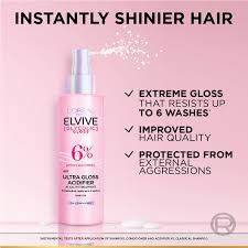 L’Oreal Paris Elvive Glycolic Gloss Ultra Gloss Acidifier Treatment Rinse-Off 150ml