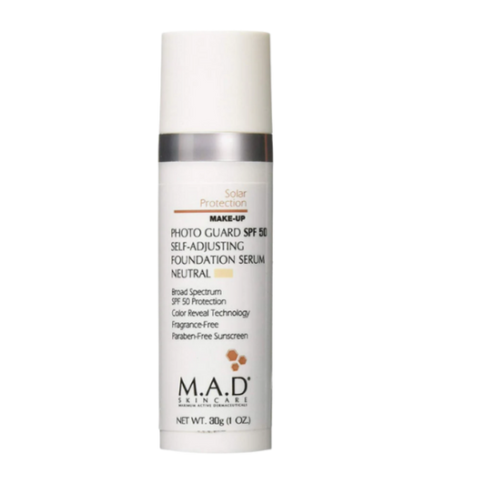 M.A.D PHOTO GUARD SPF50 FOUNDATION SERUM: NEUTRAL