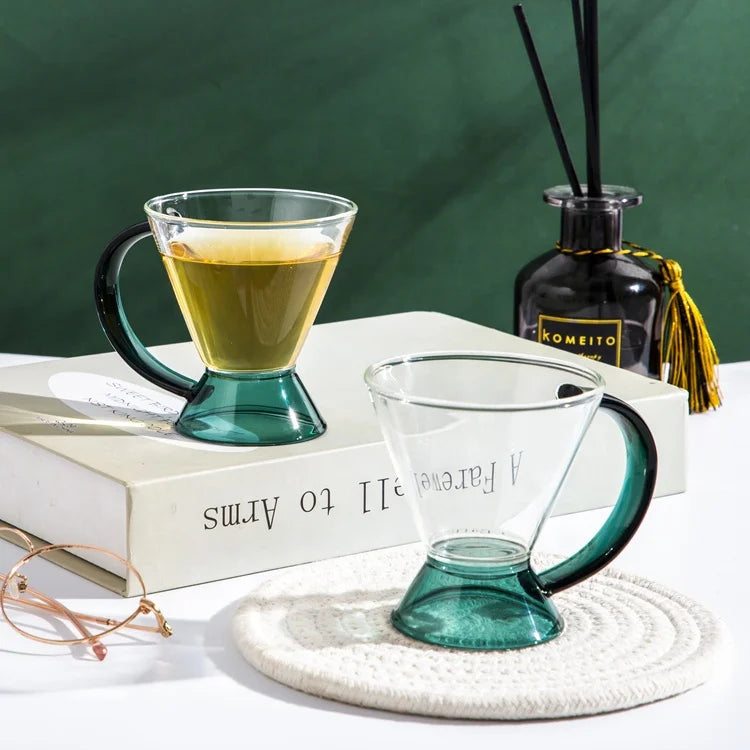 Glass Tea Set with Teapot & 6 Cups