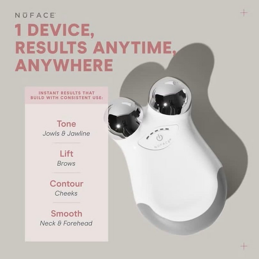 Mini Facial Toning Device ‚Äì Microcurrent Wrinkle Reducer & Skin Lifting Tool