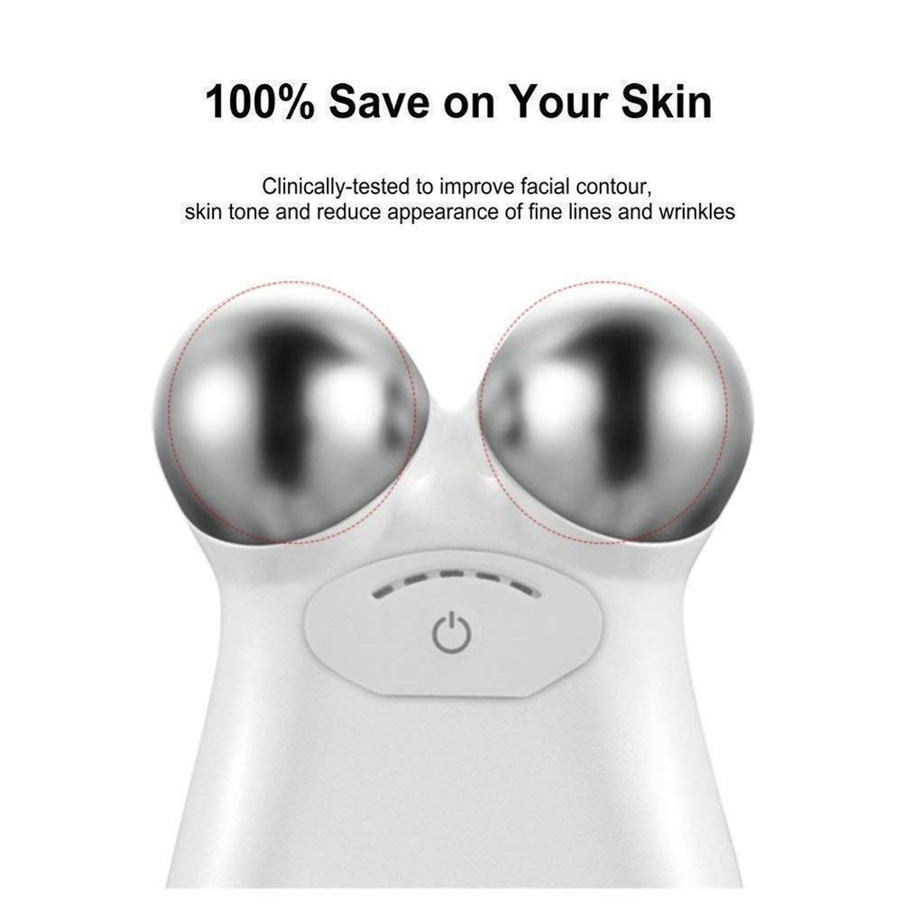 Mini Facial Toning Device ‚Äì Microcurrent Wrinkle Reducer & Skin Lifting Tool