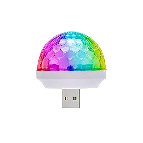 USB Car Party Light All Colors With Music Sensors