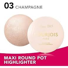 Bourjois Paris Maxi Round Pot Highlighter - 003 Champagne