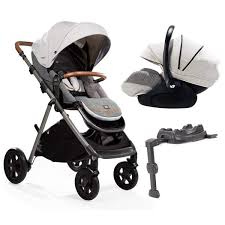 Joie - Finiti Stroller Travel System - Sprint Isofix Car Seat - Signature Oyster