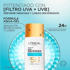 L'Oreal UV Defender Aquafusion Daily Water Gel Sunscreen SPF50+ 50ml