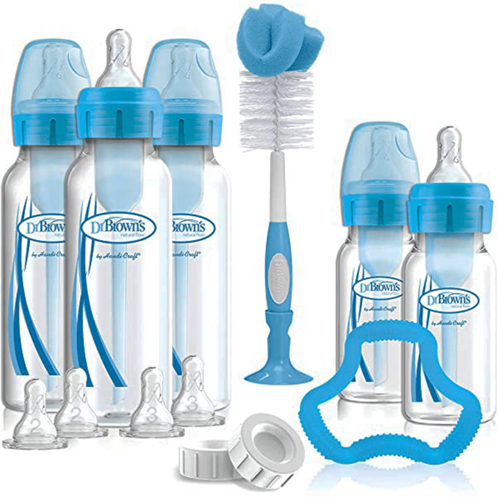 DrBrown's - Narrow Op+ Anti-Colic - Newborn Gif Set - Blue