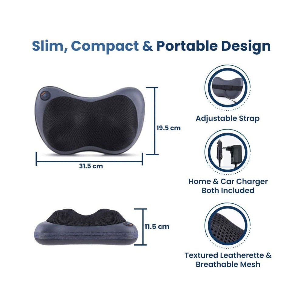 Dr Physio USA Shiatsu Cushion Full Body Neck Massager Machine 1012