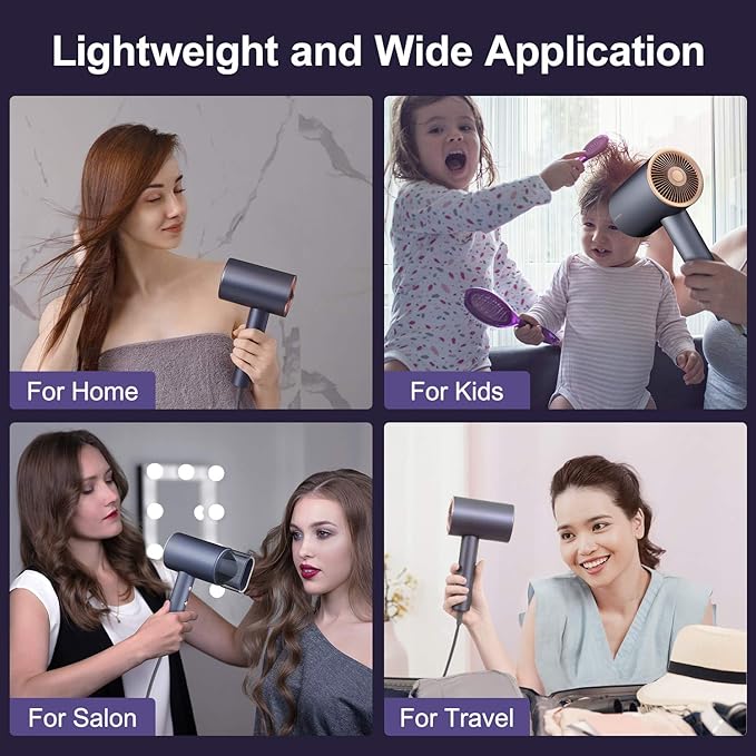Professional Water Ionic Salon Hair Dryers مجفف شعر أيوني احترافي
