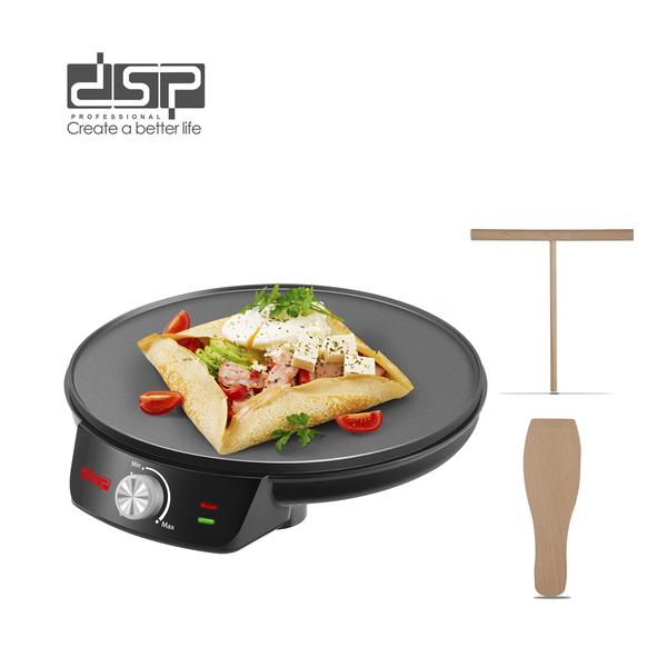DSP KC3051,1200W Pro Crepe Maker W: 30cm Teflon Plate