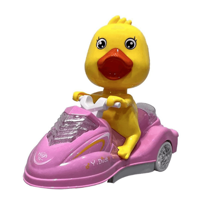 Duck Car Baby Toy | Musical & Vibrant - Medaid International
