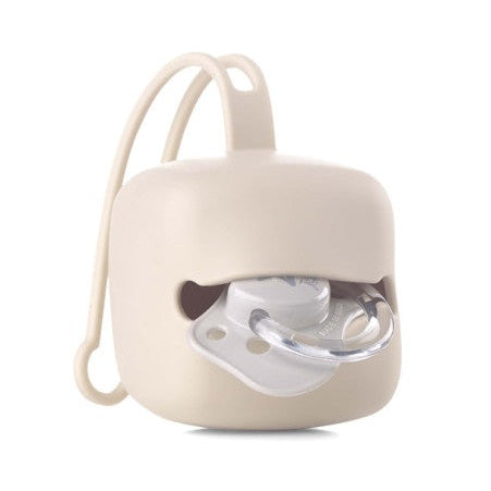 Jane Pacifier Case Pale Silicone Clip Accessory