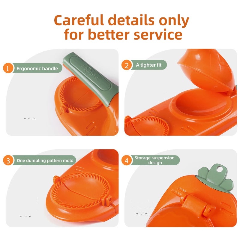 Dumpling Skin Artifact Diy Dumpling Maker 2 In 1 Manual Wrapper Making Cake Mold Dough Pressing Tools Kitchen Baking Accessories