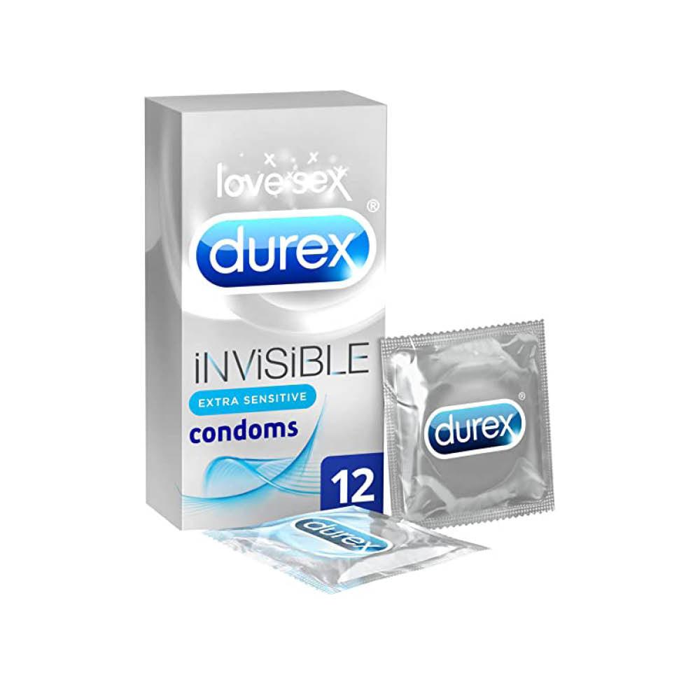 Durex Invisible - 12 Condoms