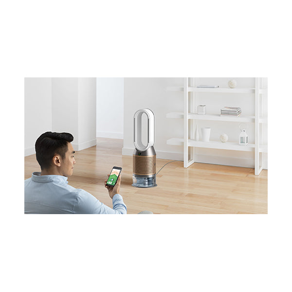 Dyson Purifier Humidify+Cool Formaldehyde (White/Gold) PH04 379491-01, with 2 Years Official Channel Warranty