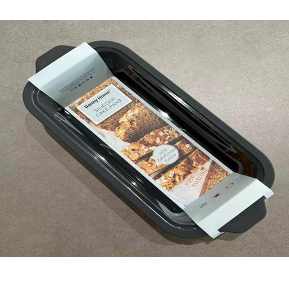Danny Home High Quality Rectanguler Silicone Non-Stick Baking Mold 28.5 * 15 * 7.5 cm