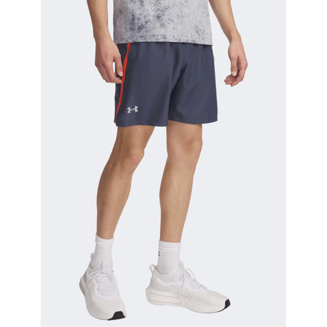 Under Armour Launch Men Running Short Downpour Gray - Medaid International