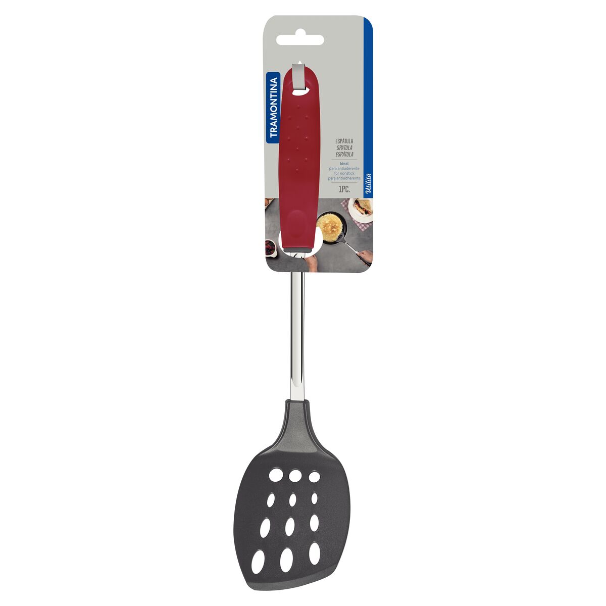Tramontina spatula with red handle