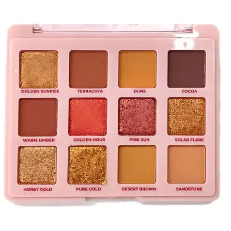Ruby Rose Radiant Eyes Eyeshadow Palette Pink hb-E2201
