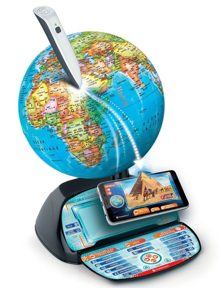 Clementoni Education Explor a globe Real-Time Travel French