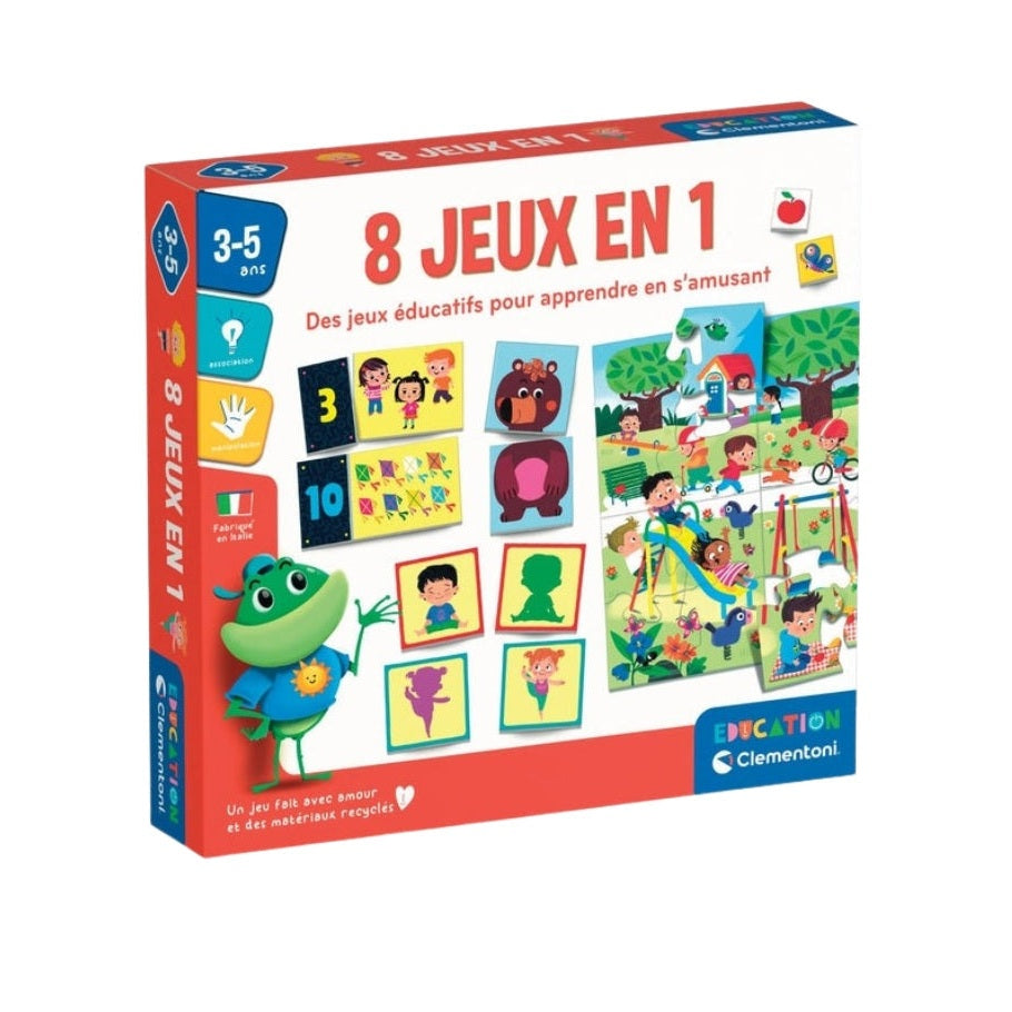 Clementoni 8 Jeux En 1