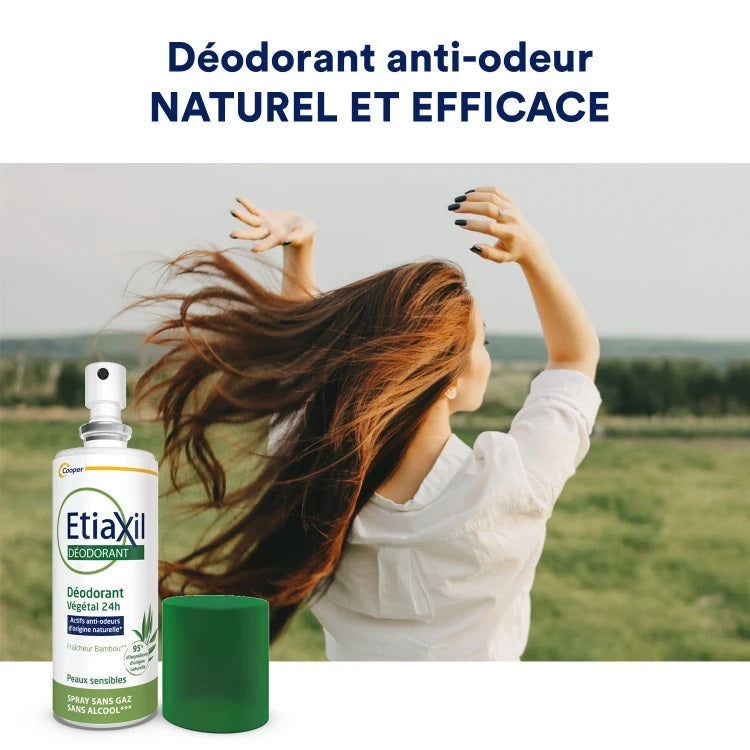Etiaxil Deodorant Vegetal – Spray Without Gas 100 ML