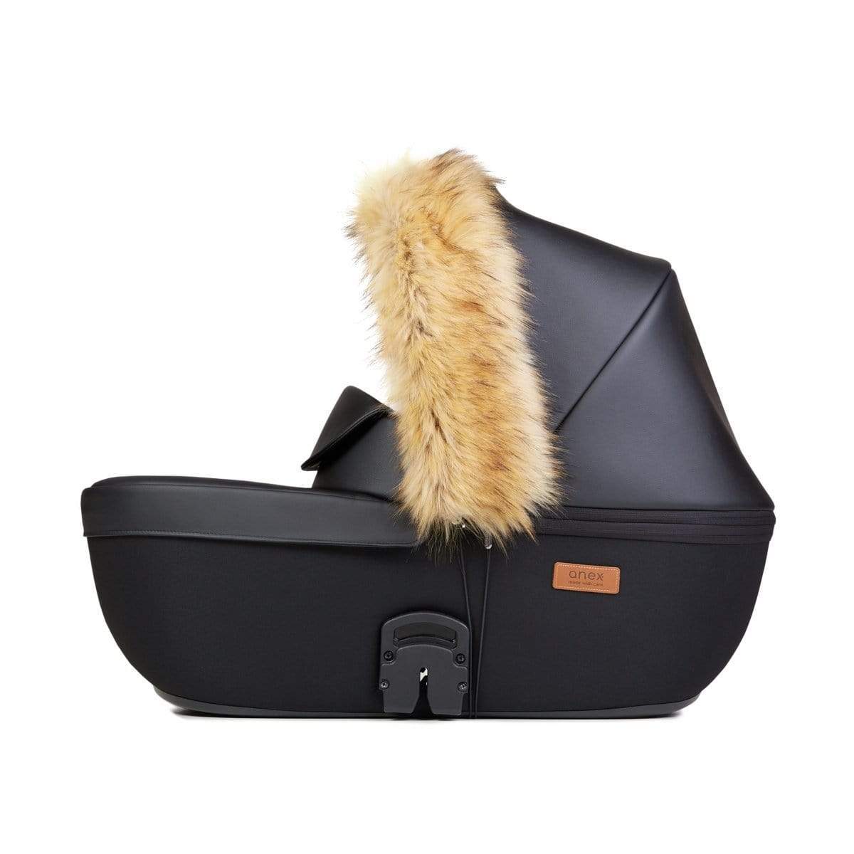 Anex Fur Hood Stroller Accessory, Adjustable