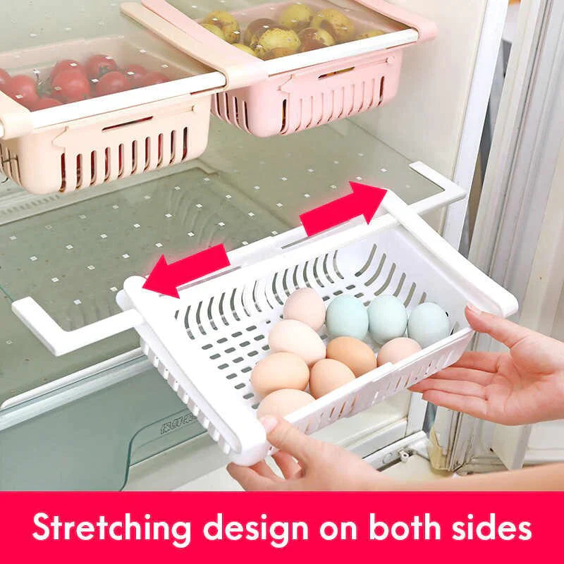 Fridge Space Saver Baskets (set of 2)