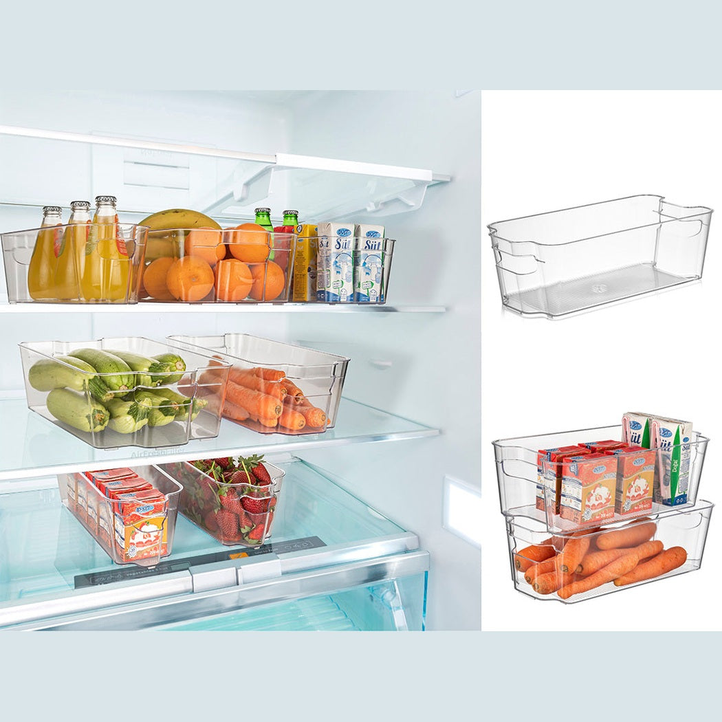 Clear Stackable Organizer Medium 32x15.5x10 cm