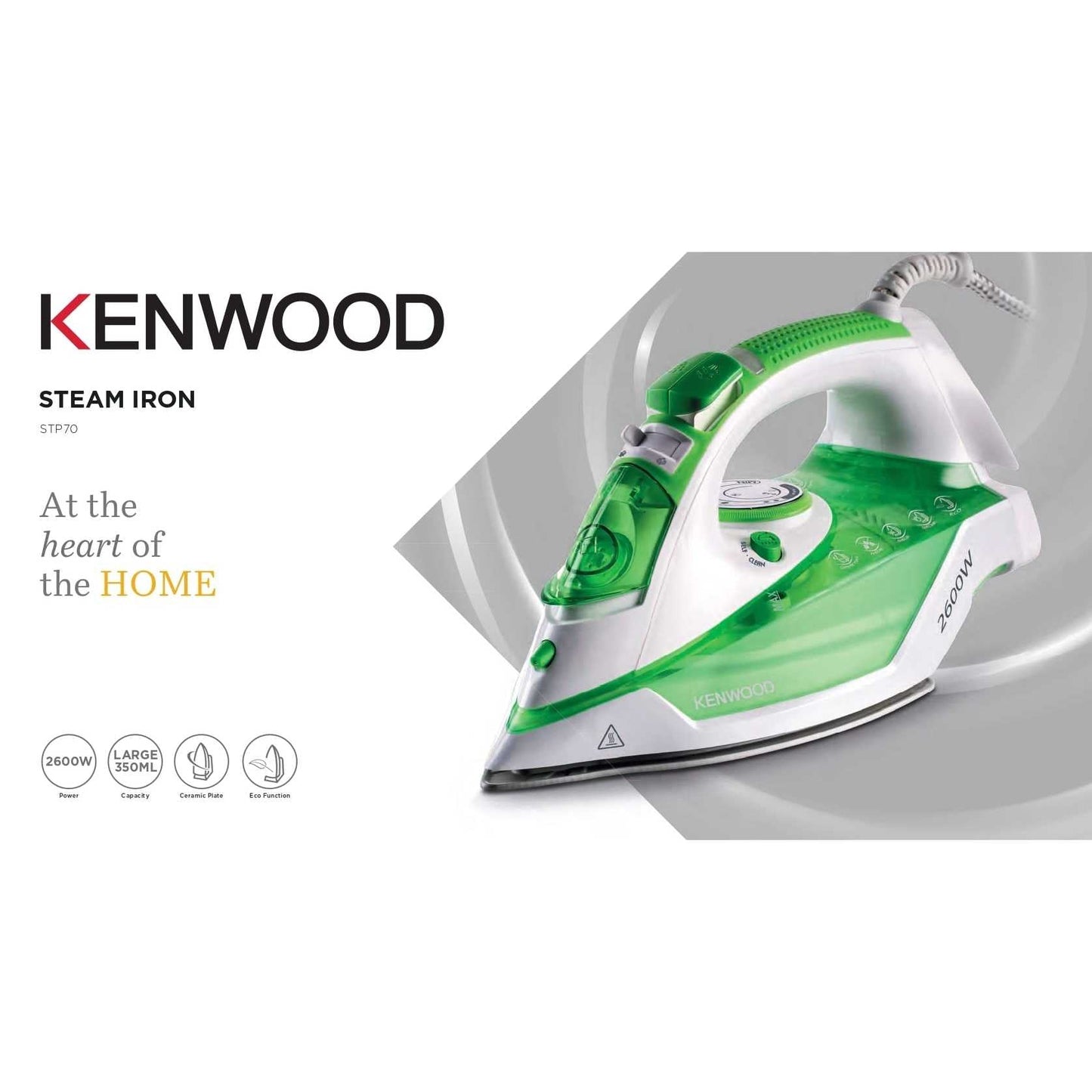 Kenwood Steam Iron STP70.000WG